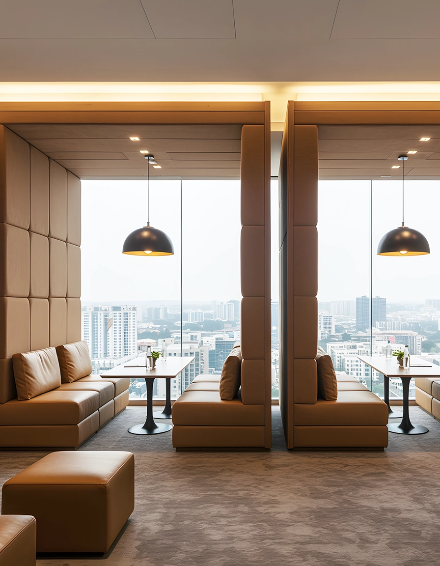 Oberoi Reality Sector 58 Business Lounge Amenity